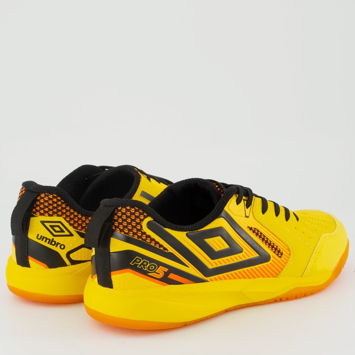 Chuteira Umbro Pro 5 Bump II Futsal Amarela e Preta Amarelo/Preto 7