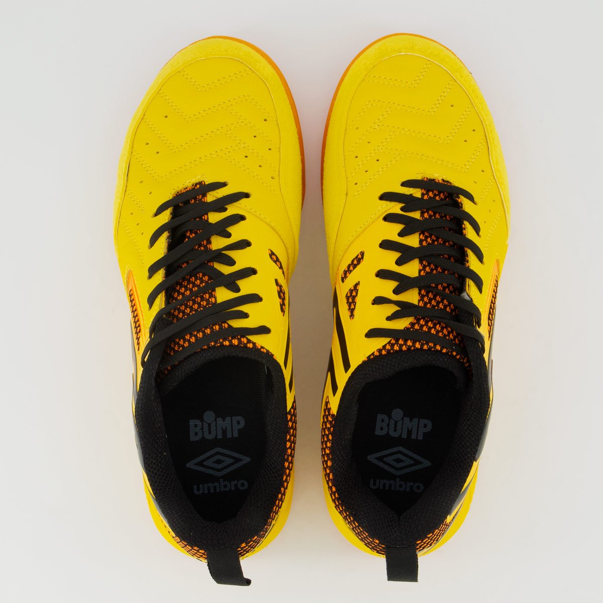 Chuteira Umbro Pro 5 Bump II Futsal Amarela e Preta Amarelo/Preto 8