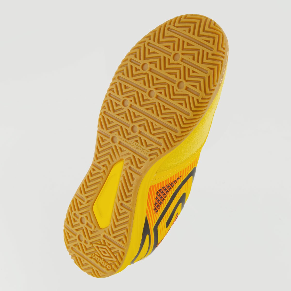 Chuteira Umbro Pro 5 Bump Club II Futsal Amarela e Preta Amarelo/Preto 3