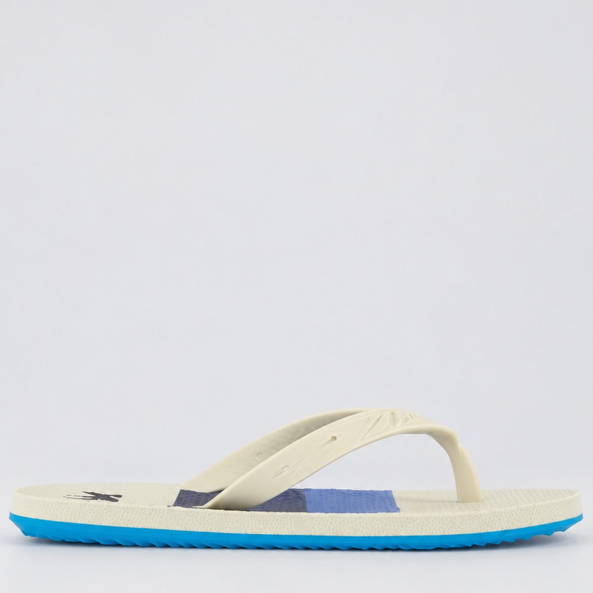 Chinelo Kenner Strike Infantil Branco e Azul Branco/Azul 2