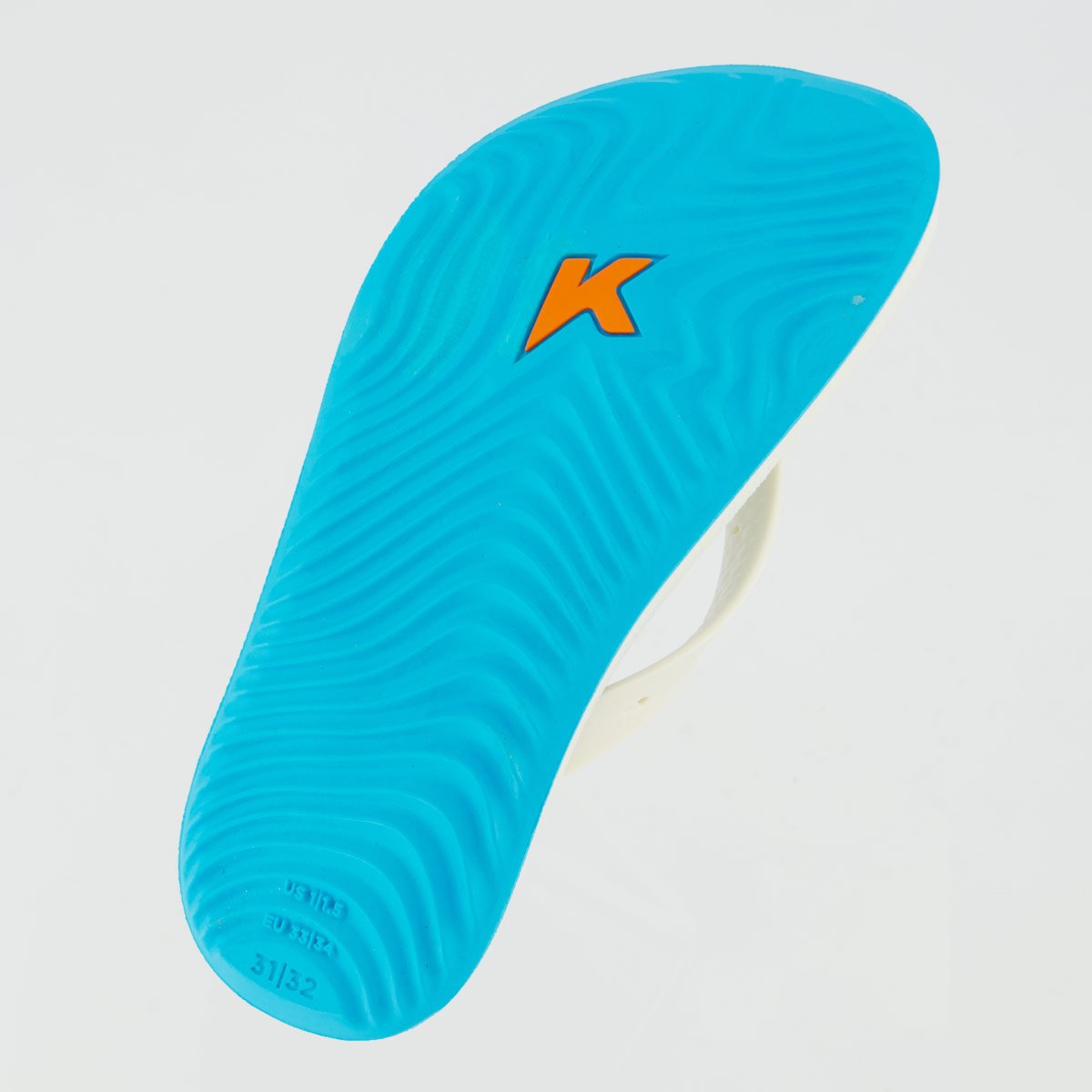 Chinelo Kenner Strike Infantil Branco e Azul Branco/Azul 5
