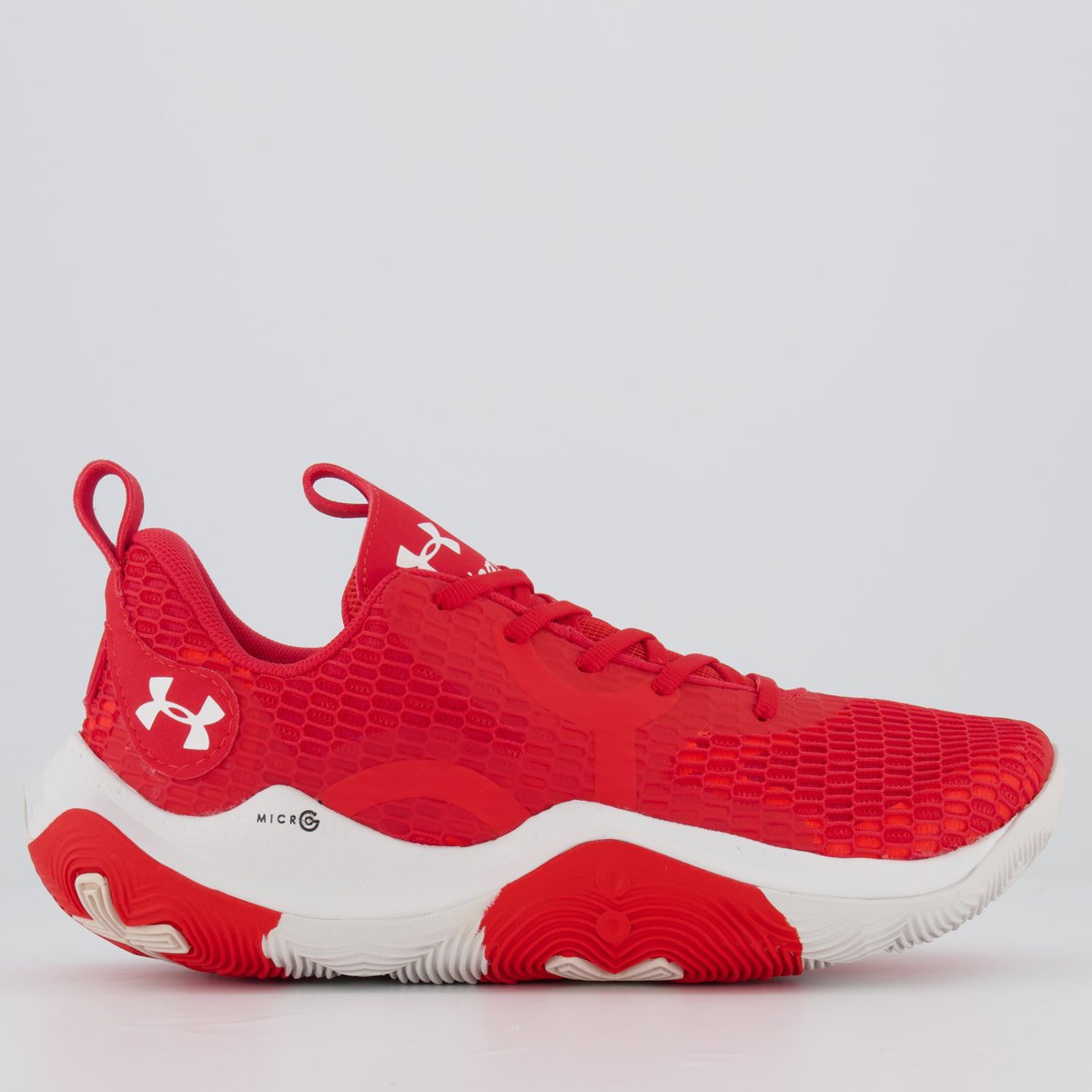 Tênis Under Armour Spawn 3 Vermelho Vermelho 1