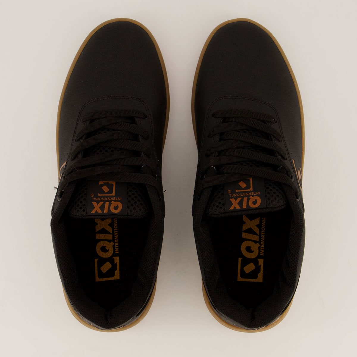 Tênis Qix Bird II Preto e Caramelo Preto 4