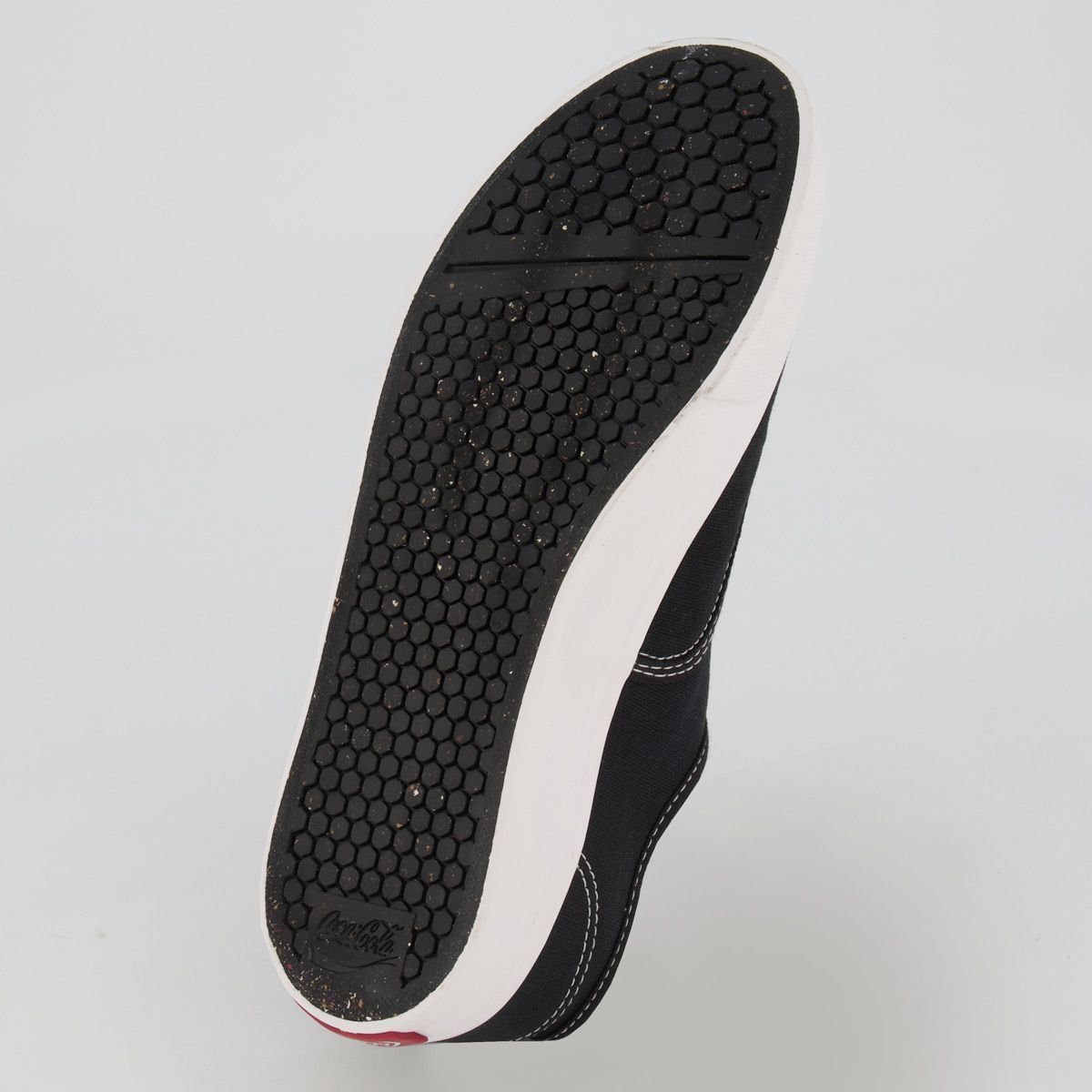 Tênis Coca Cola Kick Summer Preto e Branco Preto 5
