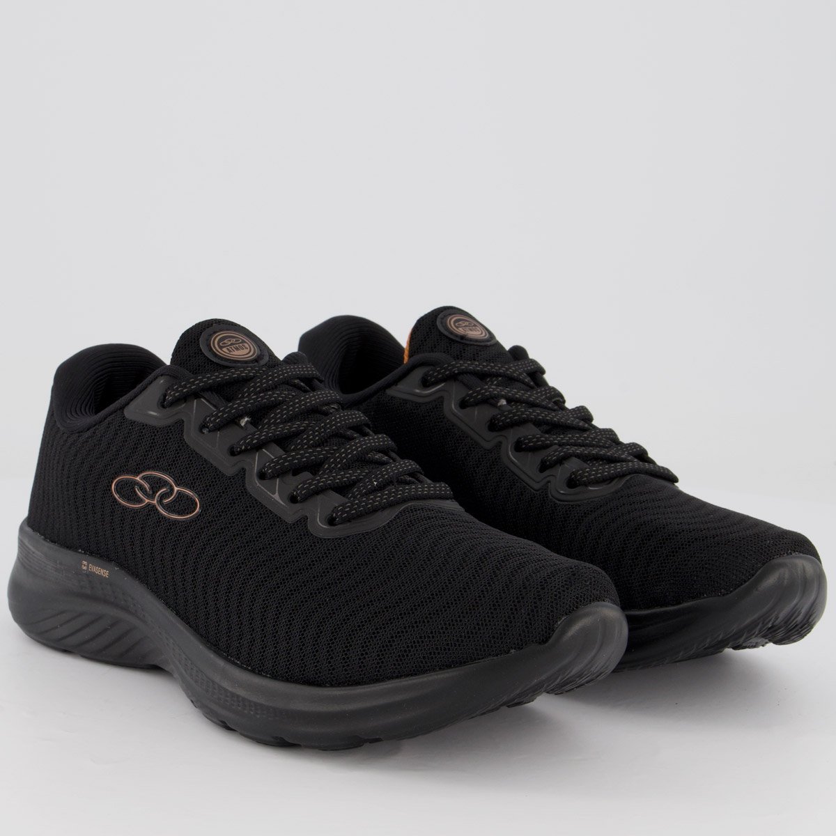 Tênis Olympikus Atmos Feminino Preto Preto 2