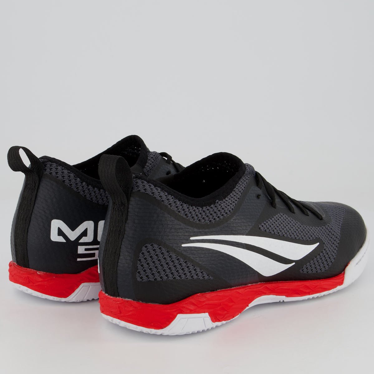 Chuteira Penalty Max 500 Ecoknit XXI Futsal Preta Preto 3