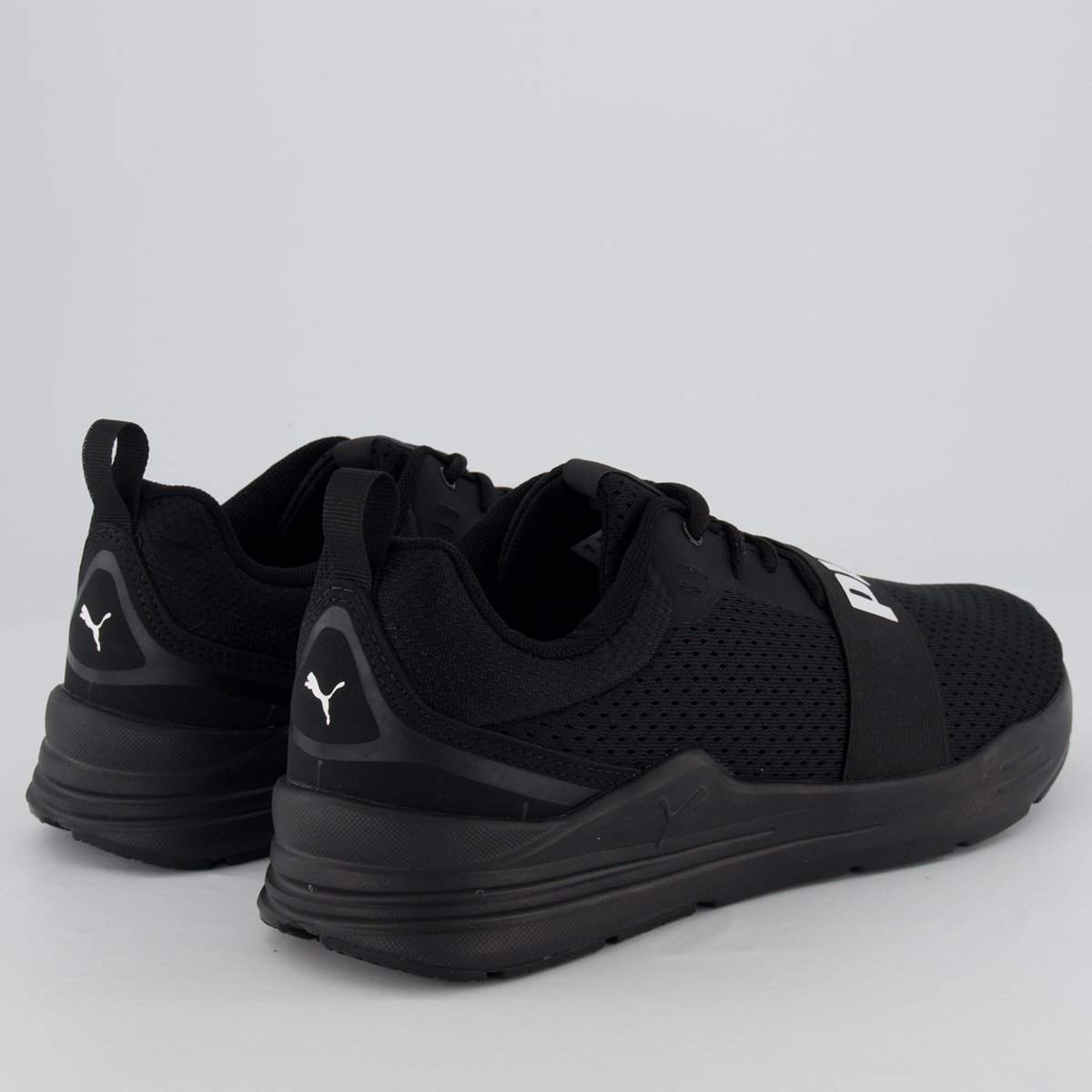 Tênis Puma Wired Run BDP All Black Preto 3