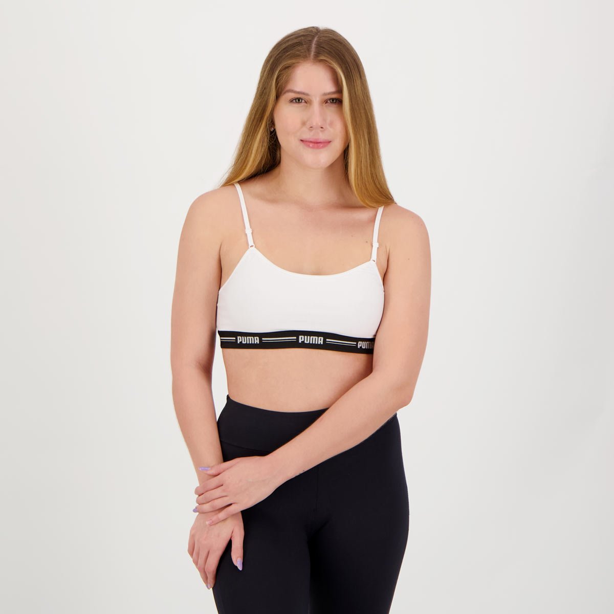 Top Puma Training Feminino Branco