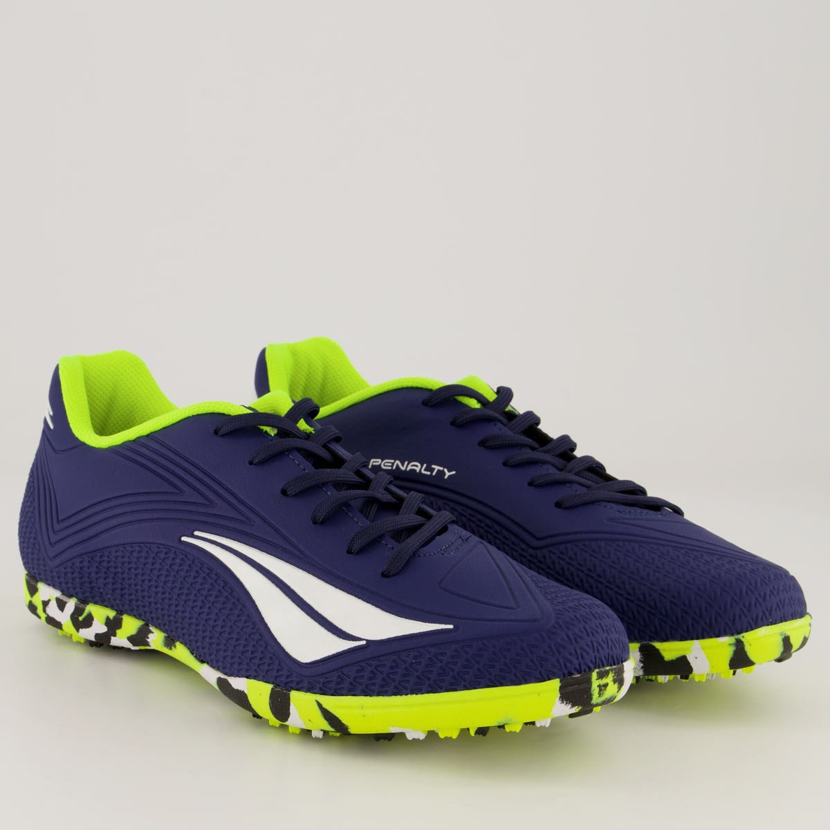 Chuteira Penalty Fúria XXII Society Marinho Azul 2