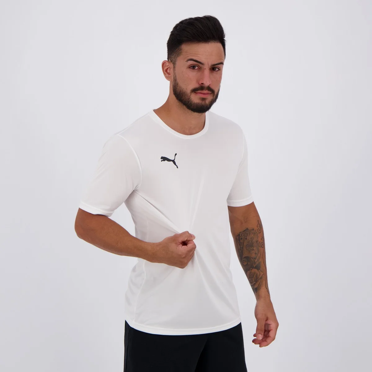 Camisa Puma Liga Jersey Branca Branco 5