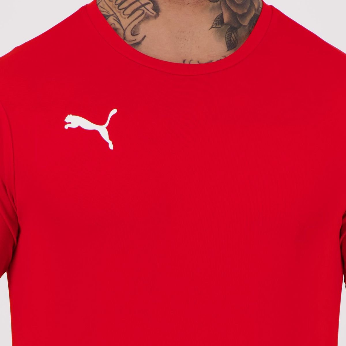 Camisa Puma Liga Jersey Active Especial Vermelha Vermelho 4