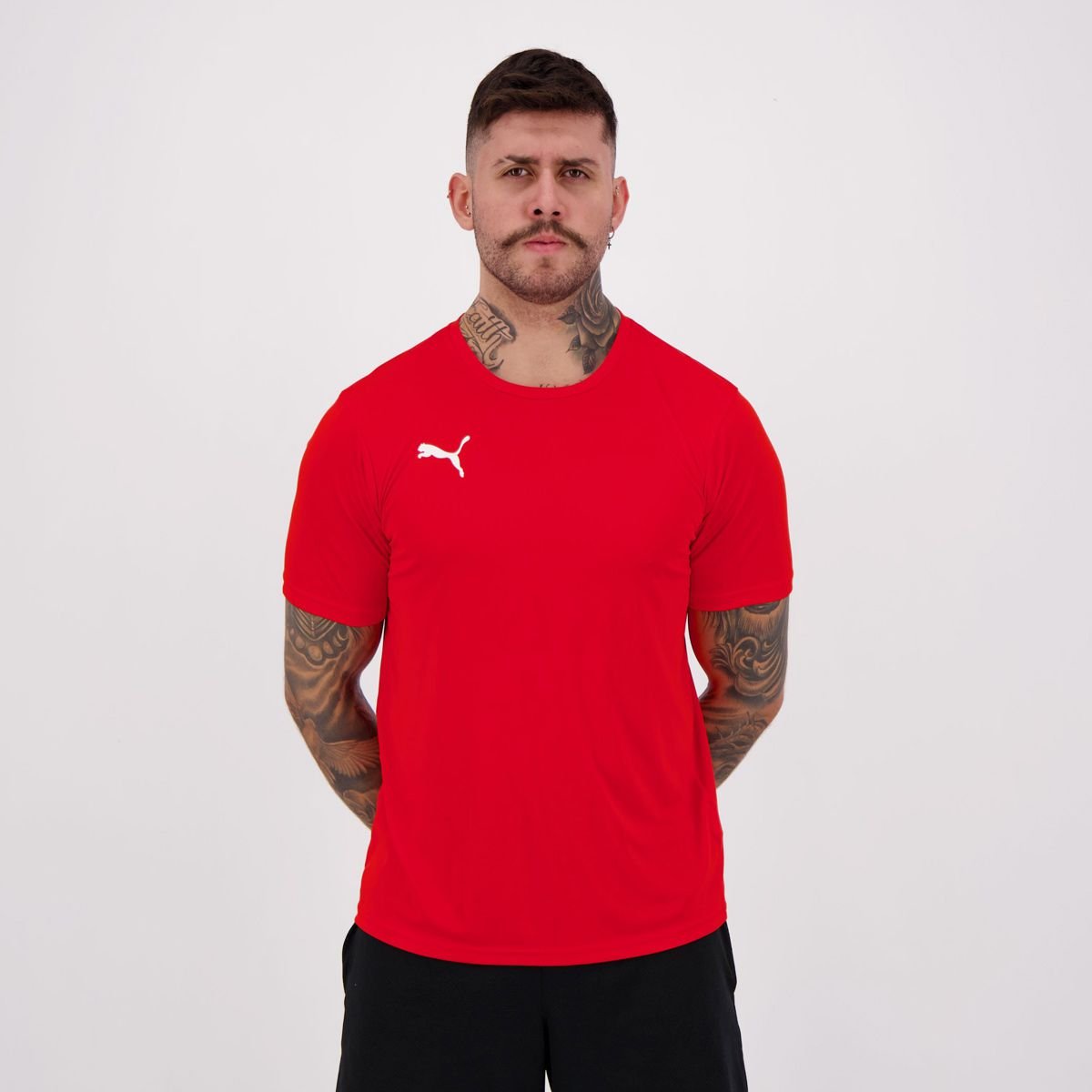 Camisa Puma Liga Jersey Active Especial Vermelha Vermelho 5