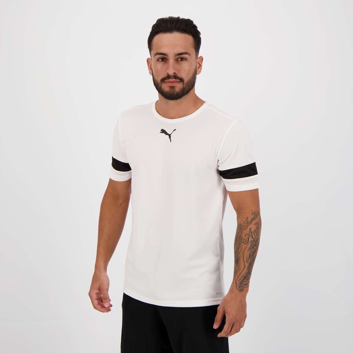 Camisa Puma Teamrise Branca Branco 2