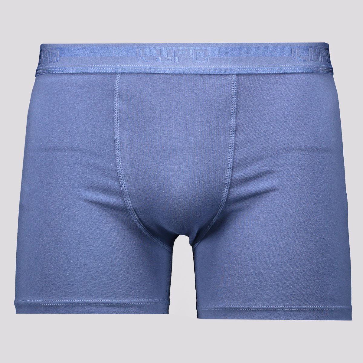 Cueca Boxer Lupo Elastic Soft Azul