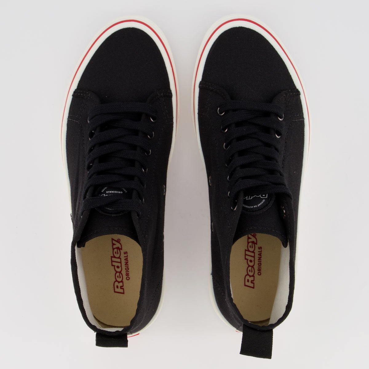 Tênis Redley Originals Cano Médio Preto Preto 4