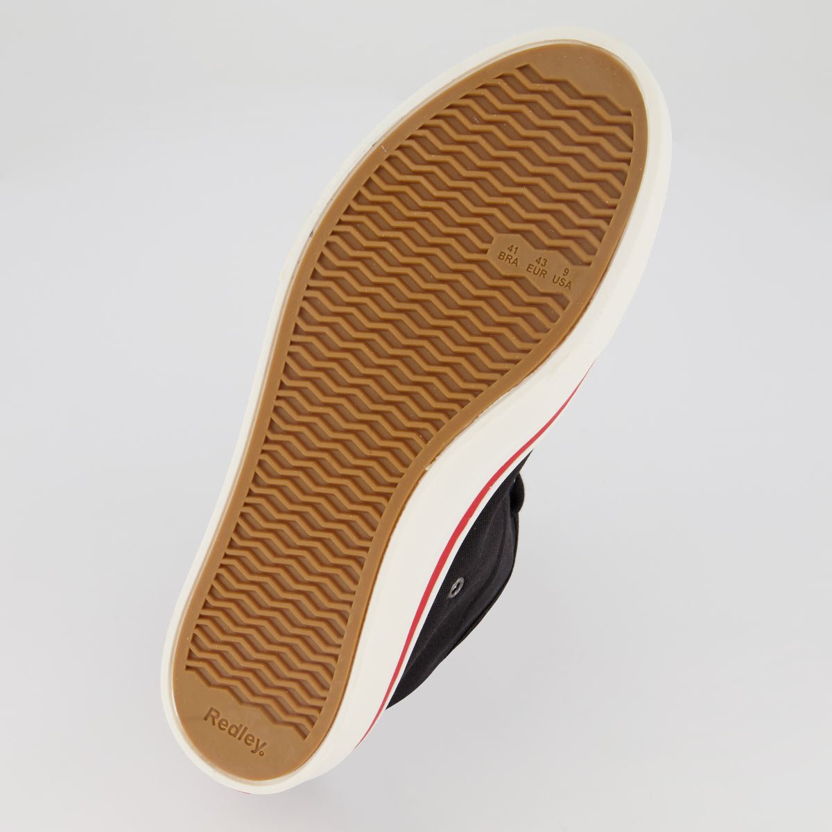 Tênis Redley Originals Cano Médio Preto Preto 5