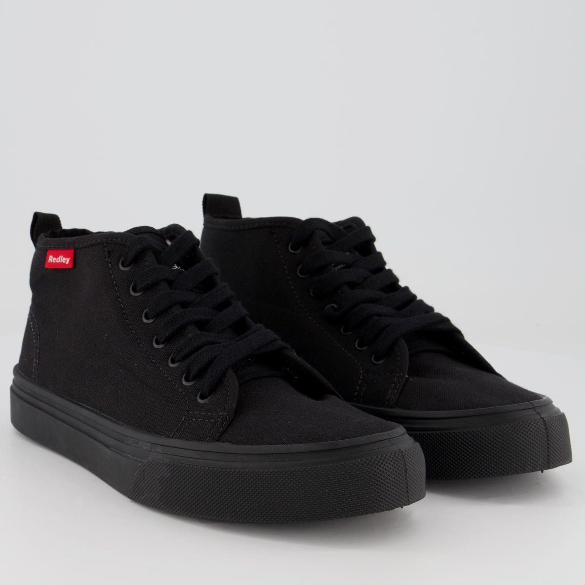 Tênis Redley Originals Cano Médio All Black Preto 2