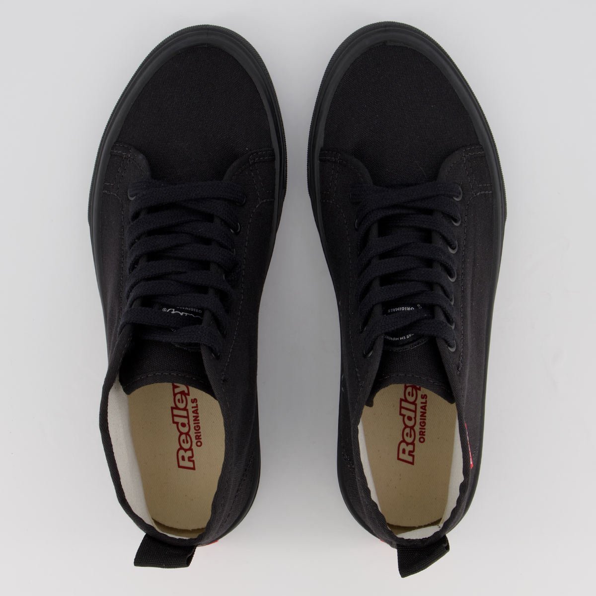 Tênis Redley Originals Cano Médio All Black Preto 4