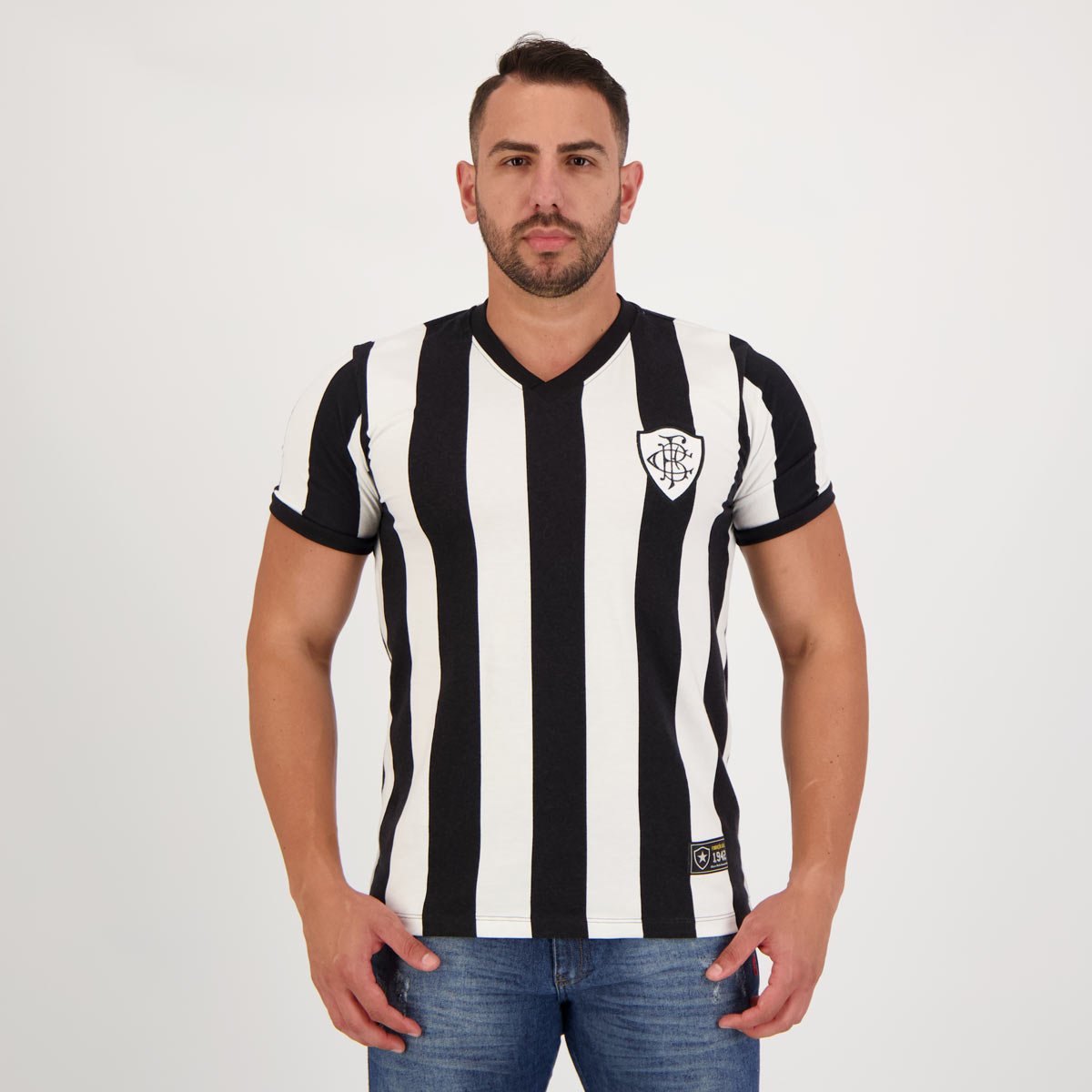 Camisa Botafogo Retrô 1942 Multicores