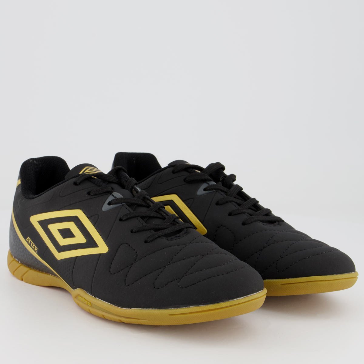 Chuteira Umbro Attak Eternal Futsal Preta Preto 2