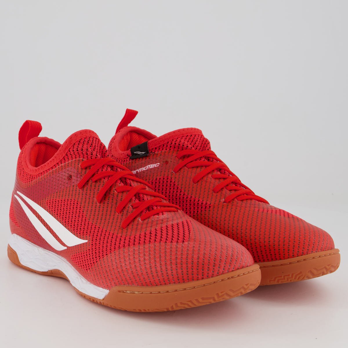 Chuteira Penalty Max 500 Ecoknit XXI Futsal Vermelha Vermelho 2