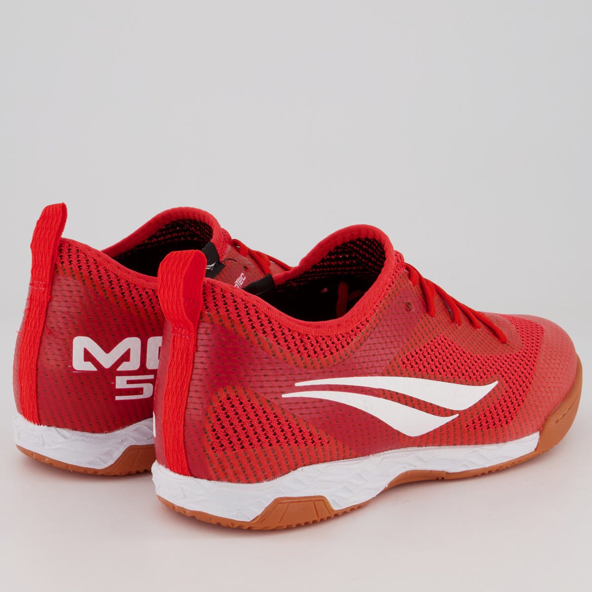 Chuteira Penalty Max 500 Ecoknit XXI Futsal Vermelha Vermelho 3