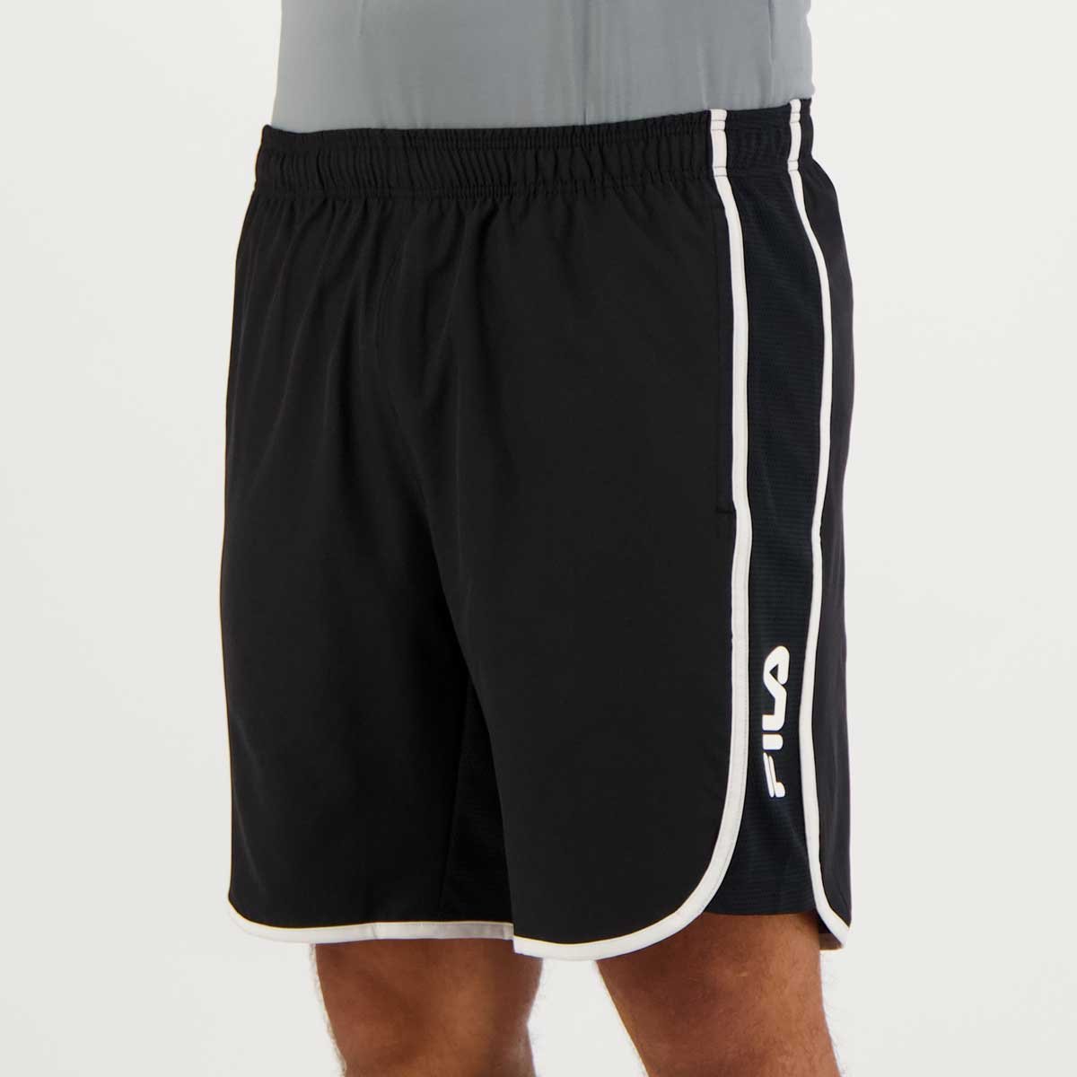 Bermuda Fila Sport Trace Preto Preto 3