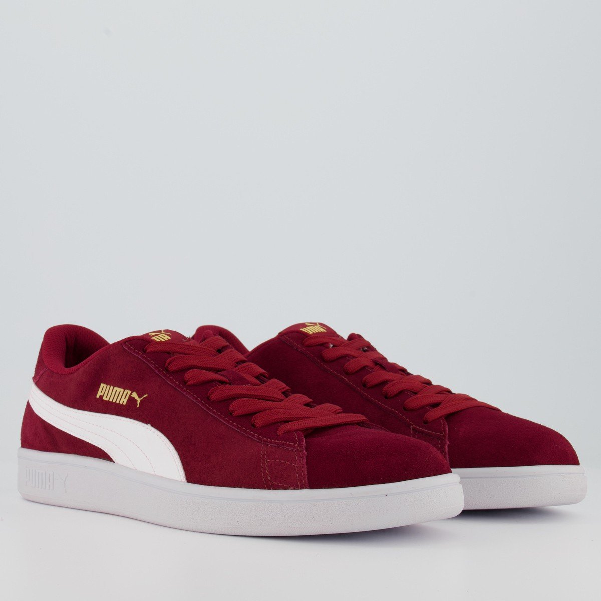 Tênis Puma Smash V2 BDP Vermelho Vermelho 2