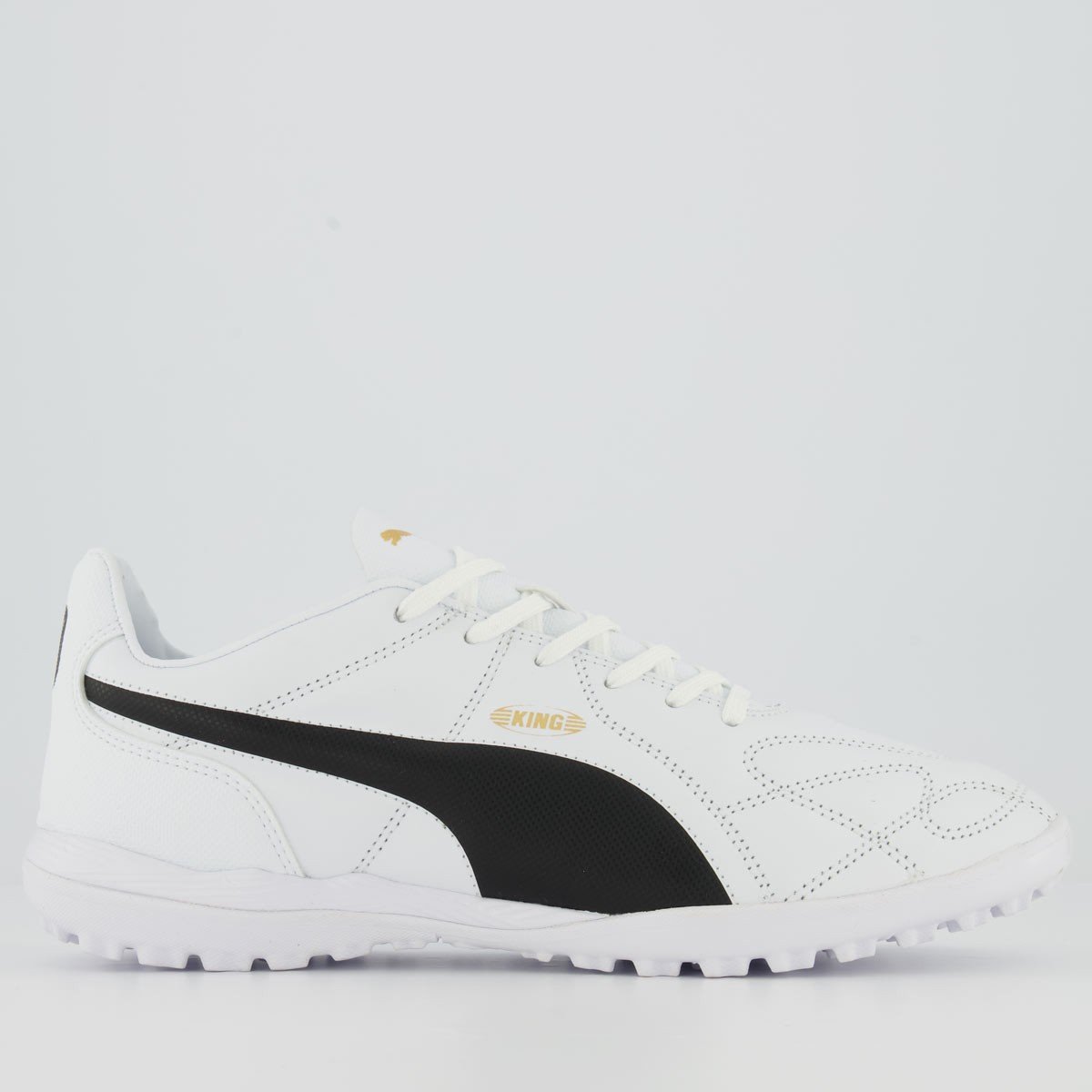 Chuteira Puma King TT BDP Society Branca Branco 1