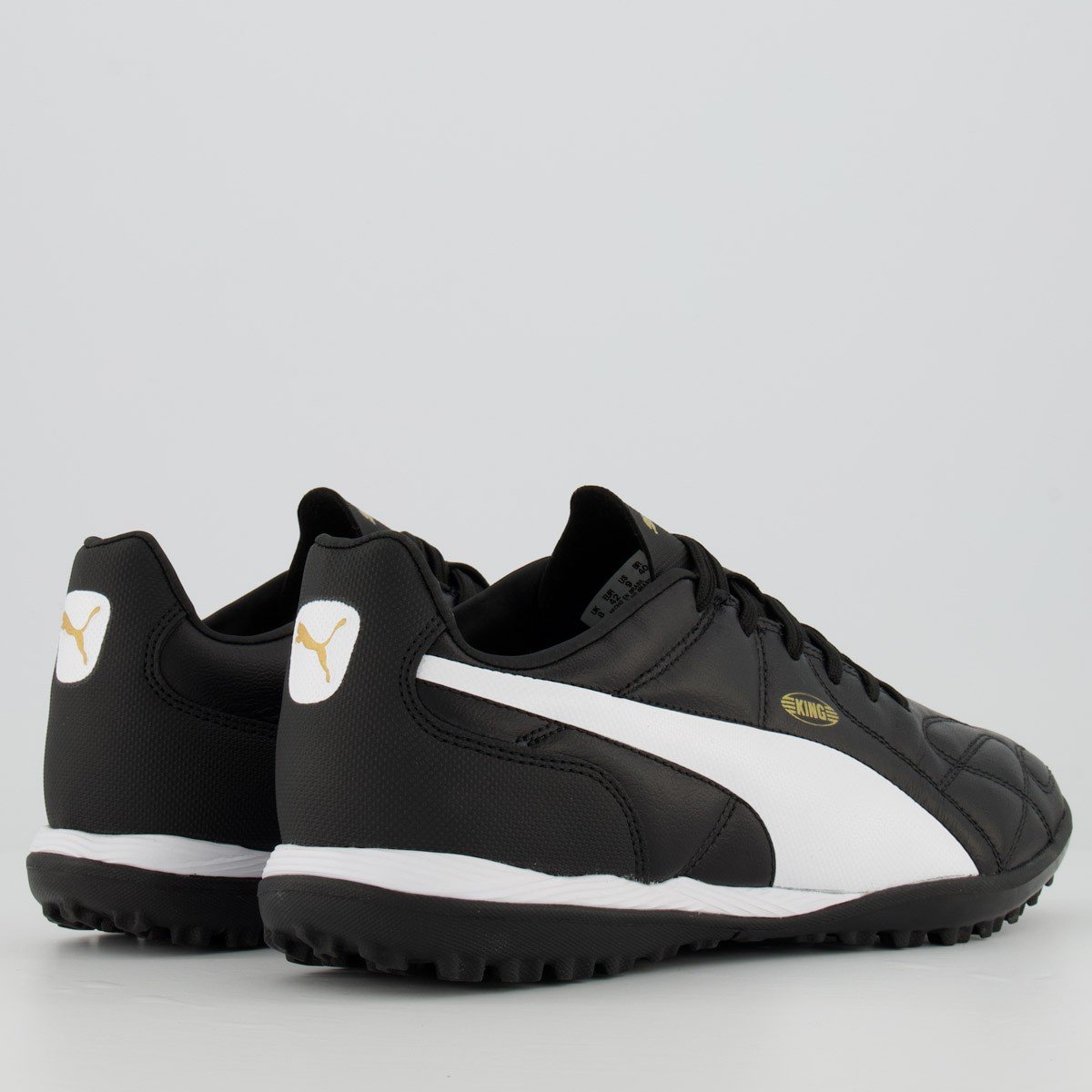 Chuteira Puma King TT BDP Society Preta Preto 3