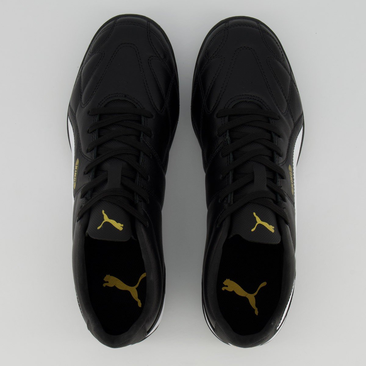 Chuteira Puma King TT BDP Society Preta Preto 4