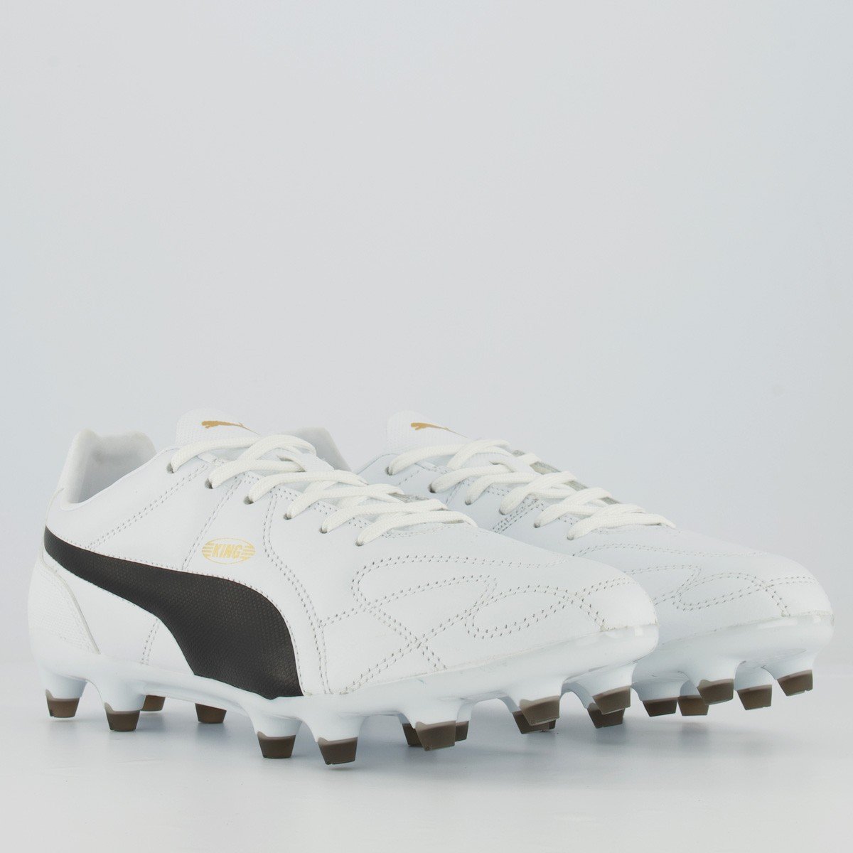 Chuteira Puma King FG BDP Campo Branca Branco 2