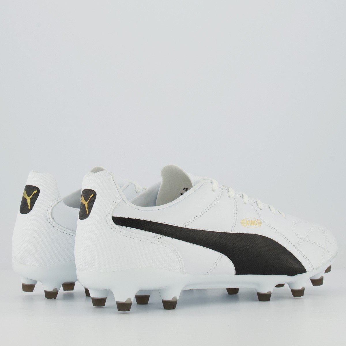 Chuteira Puma King FG BDP Campo Branca Branco 3