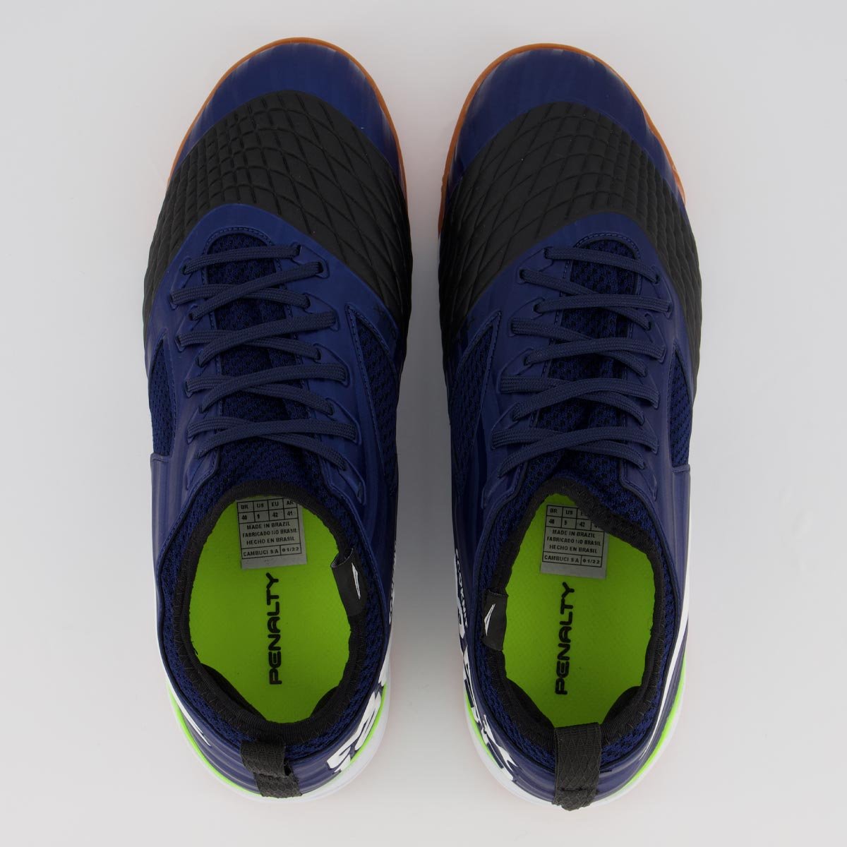 Chuteira Penalty Max 1000 Ecoknit Futsal Marinho Azul 4