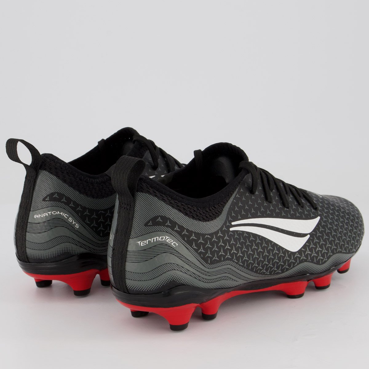 Chuteira Penalty S11 Locker Ecoknit Campo Preta Preto 3