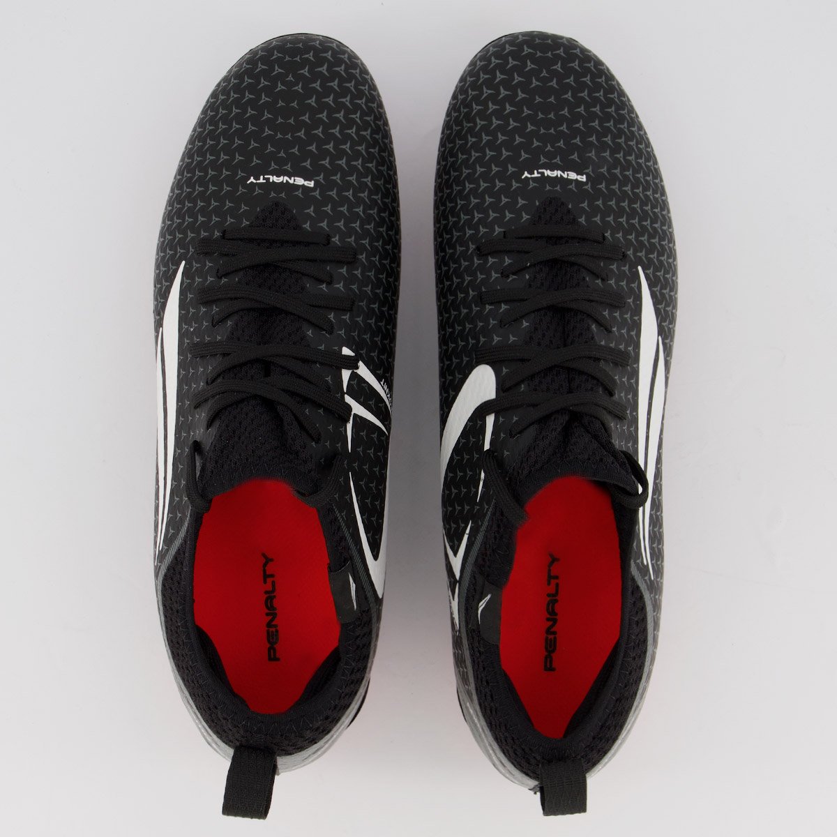 Chuteira Penalty S11 Locker Ecoknit Campo Preta Preto 4