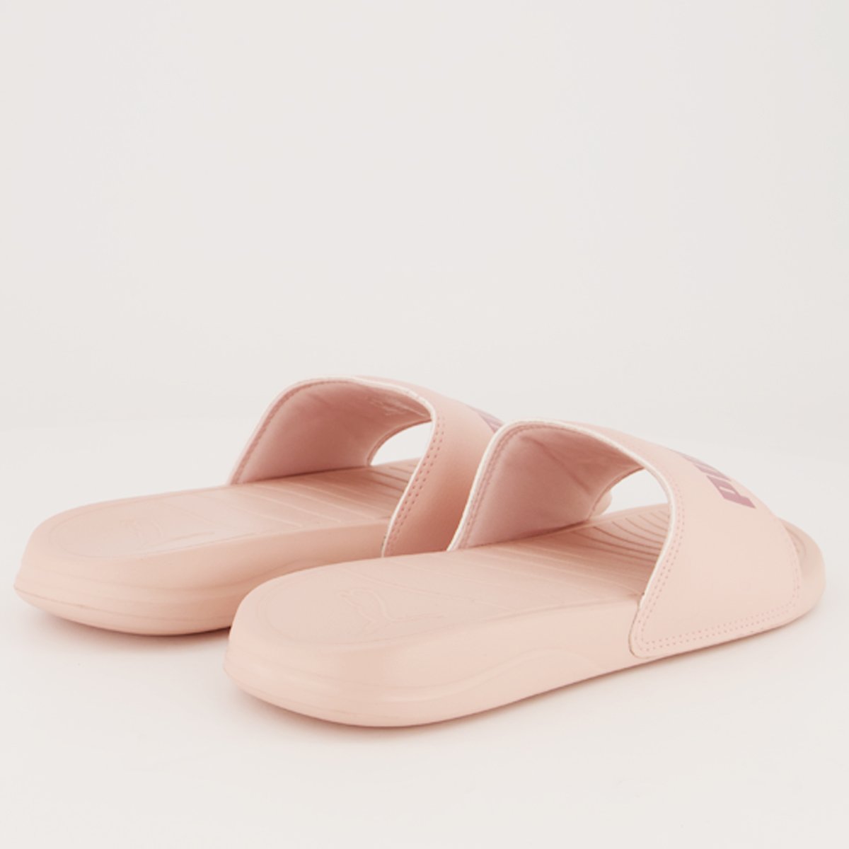 Chinelo Puma Popcat 20 BDP Logo Feminino Rosa Rosa 3