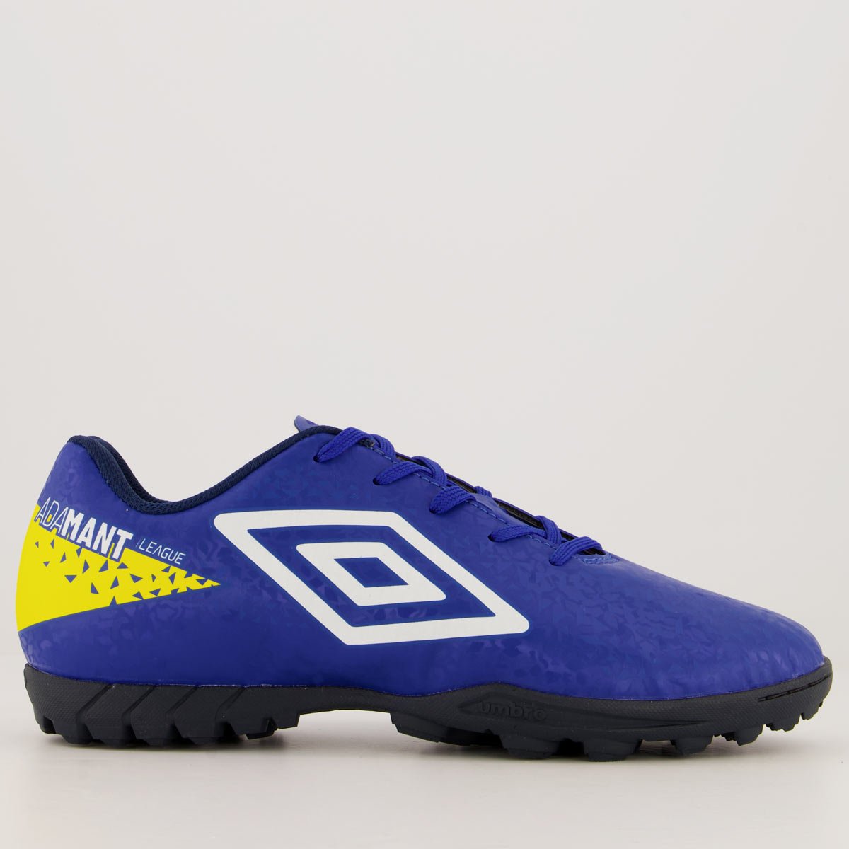 Chuteira Umbro Adamant League Society Azul e Branca