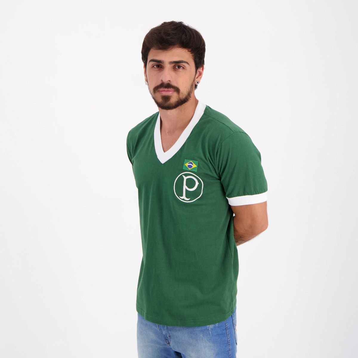 Camisa Palmeiras Retrô Mundial 1951 Verde 2