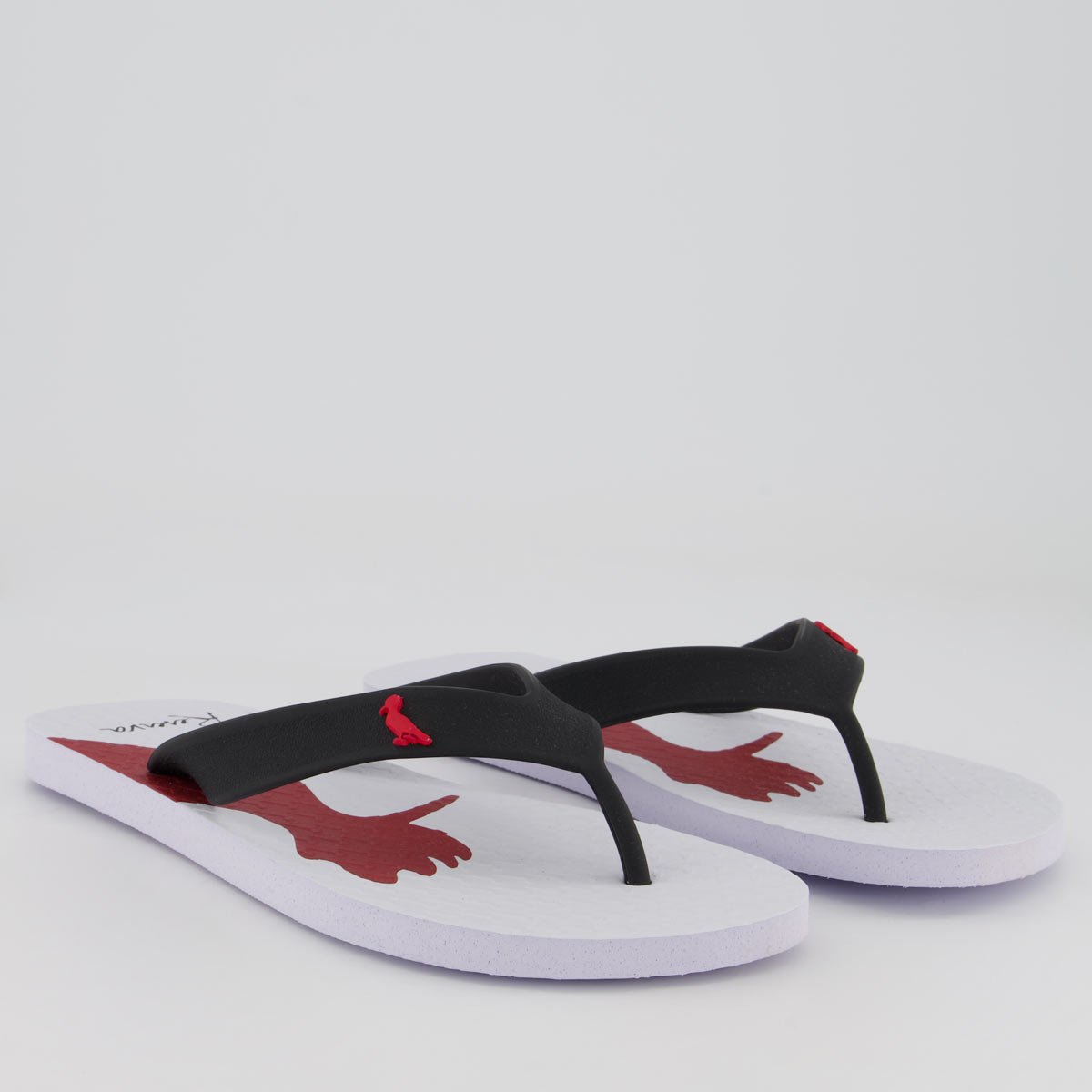 Chinelo Reserva RSVGO Branco e Preto Branco/Preto 3
