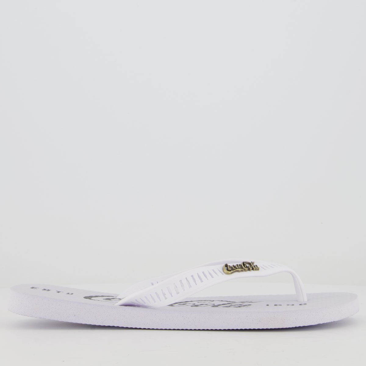 Chinelo Coca Cola 1886 Branco Branco 2