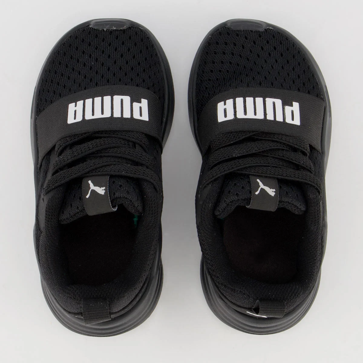 Tênis Puma Wired Run AC BDP Infantil Preto Preto 4