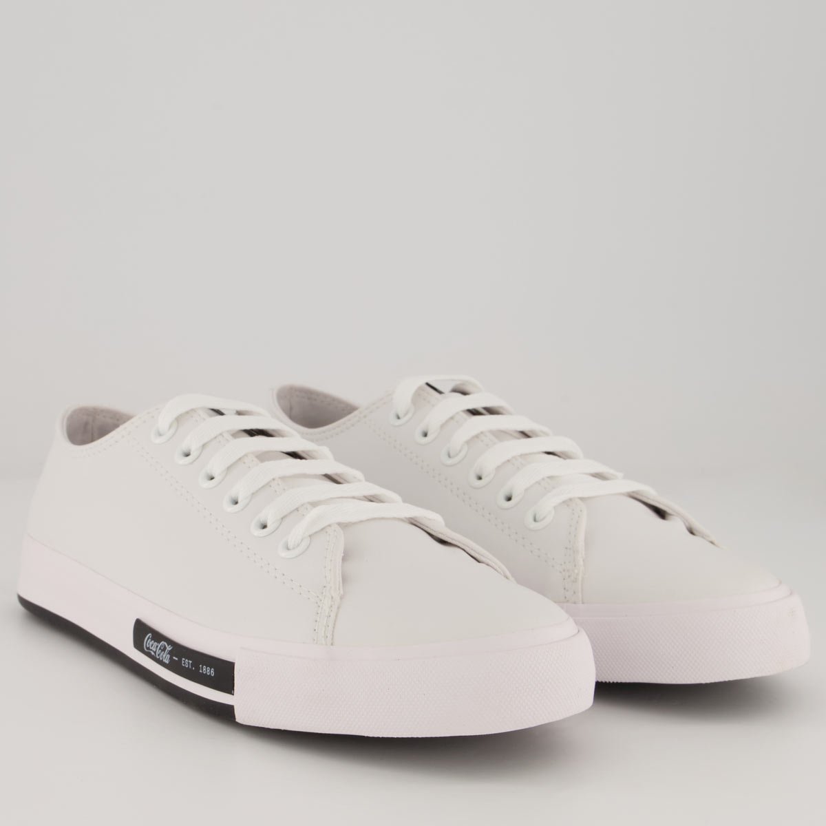 Tênis Coca Cola Daytona Branco Branco 2