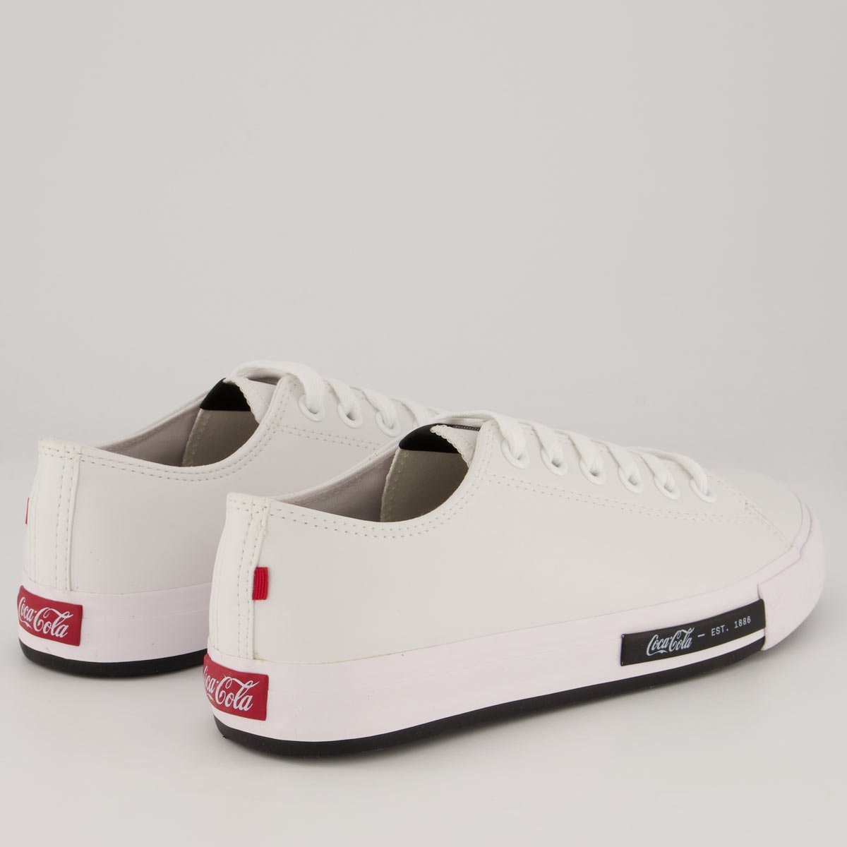 Tênis Coca Cola Daytona Branco Branco 3