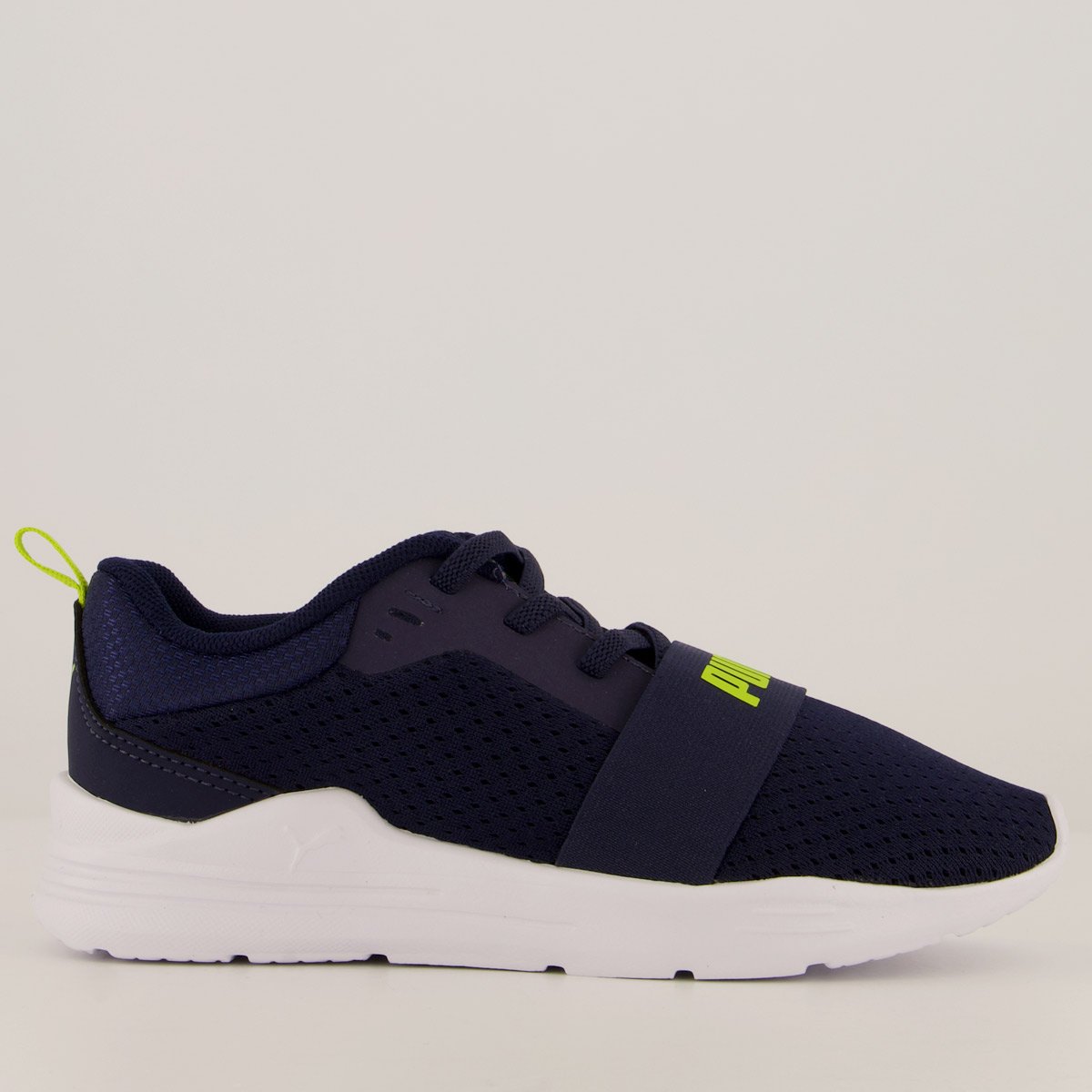 Tênis Puma Wired Run PS BDP Infantil Marinho