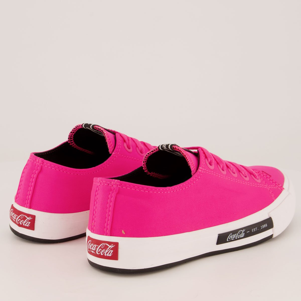 Tênis Coca Cola Daytona Neon Feminino Pink Rosa 3