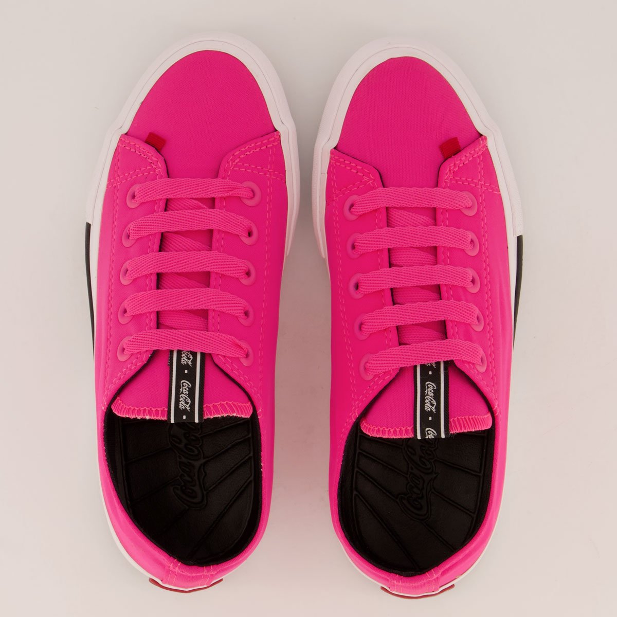 Tênis Coca Cola Daytona Neon Feminino Pink Rosa 4