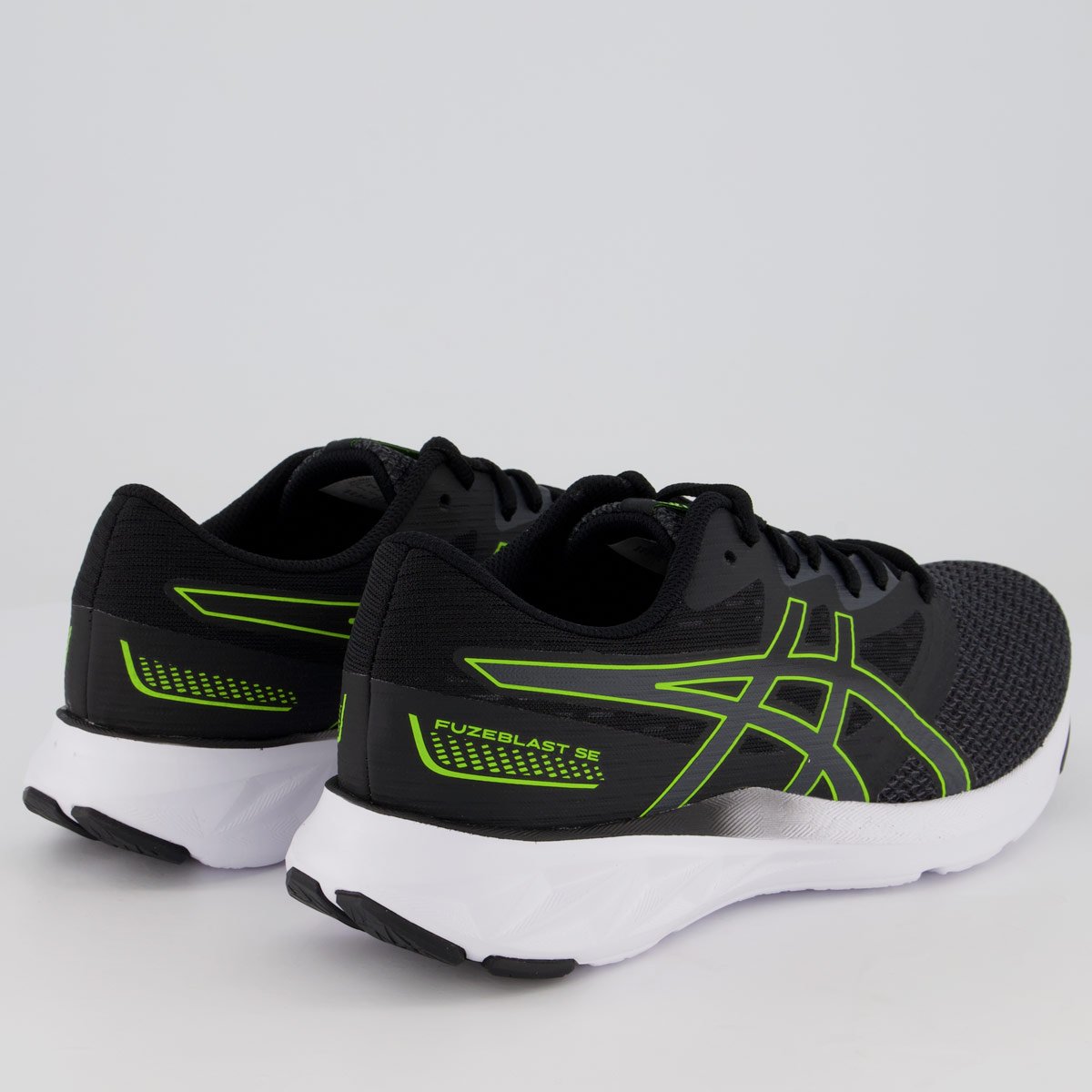 Tênis Asics Fuzeblast SE Preto e Verde Preto 3