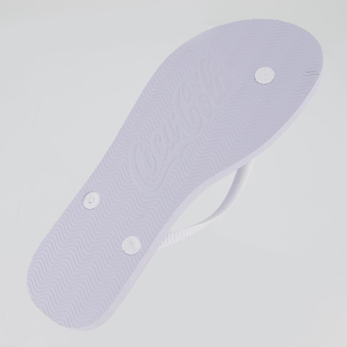Chinelo Coca Cola 1886 Feminino Branco Branco 5