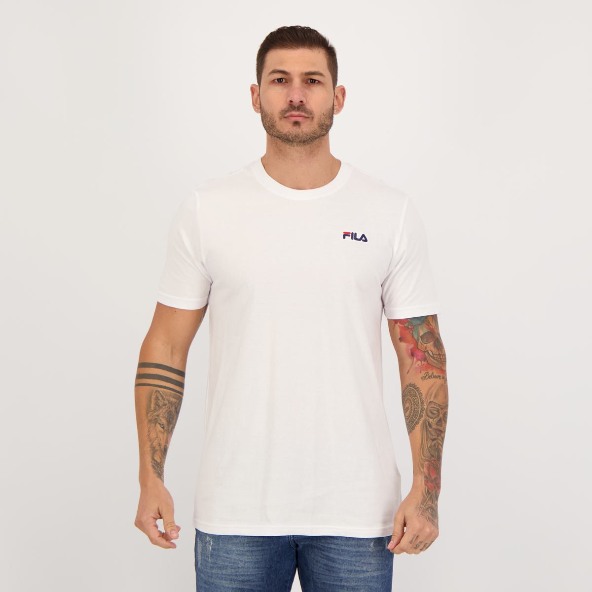 Camiseta Fila Classic Branca Branco 1